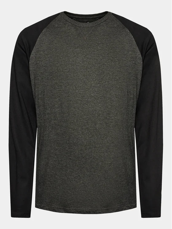 Brave SoulLongsleeve Ciemny Szary Regular Fit "L"