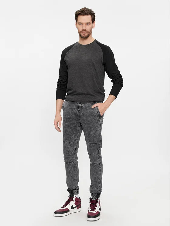 Brave SoulLongsleeve Ciemny Szary Regular Fit "L"