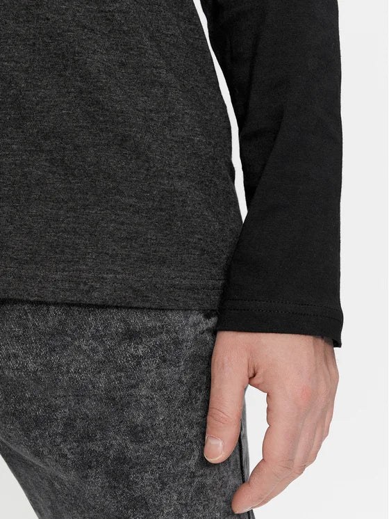 Brave SoulLongsleeve Ciemny Szary Regular Fit "L"