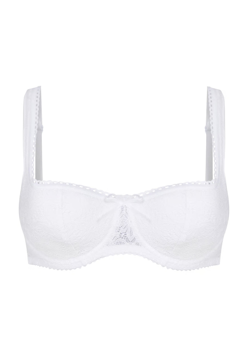 Biustonosz Dirndl, fiszbiny, koronka kwiatowa, dla kobiet