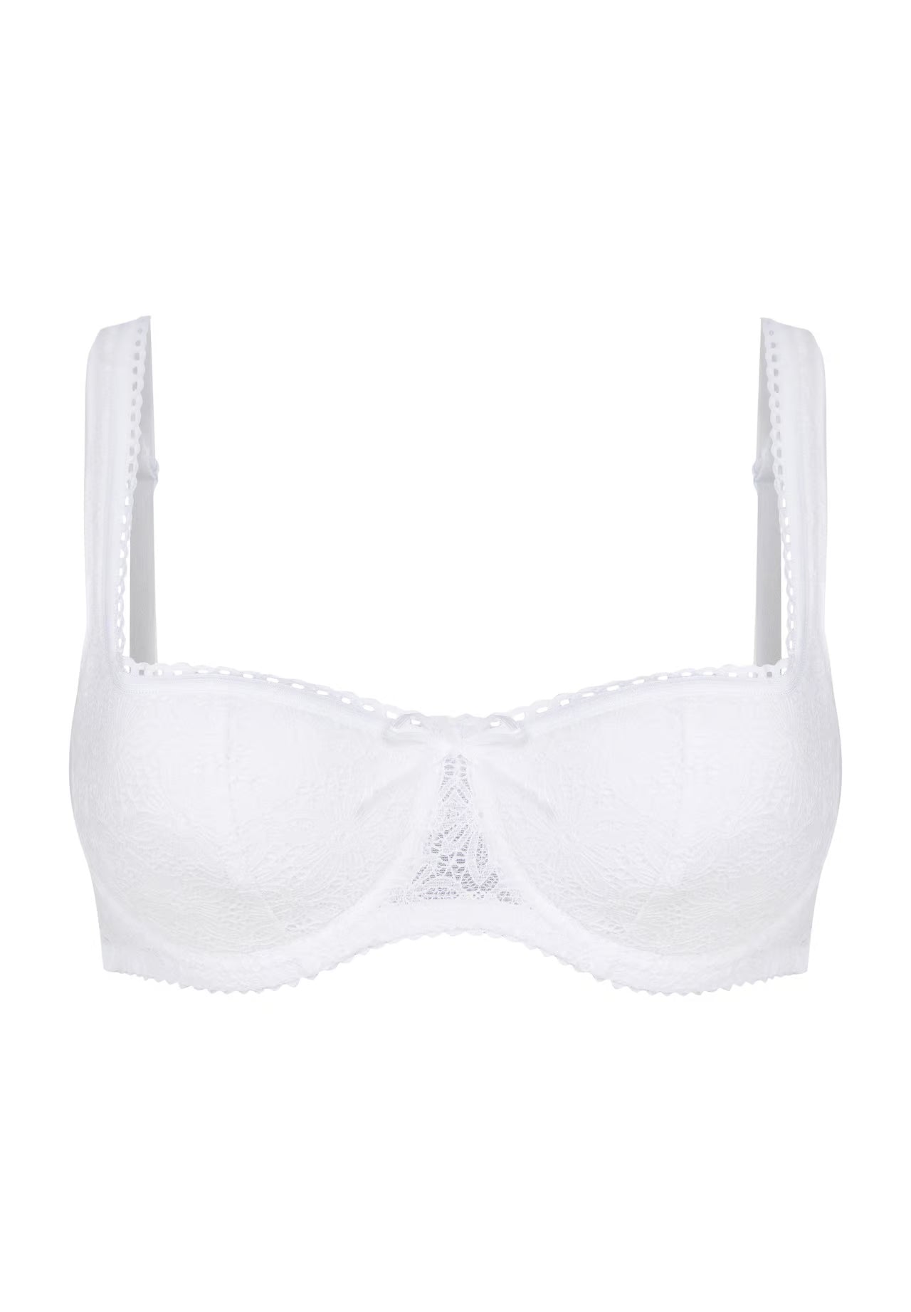 Biustonosz Dirndl, fiszbiny, koronka kwiatowa, dla kobiet