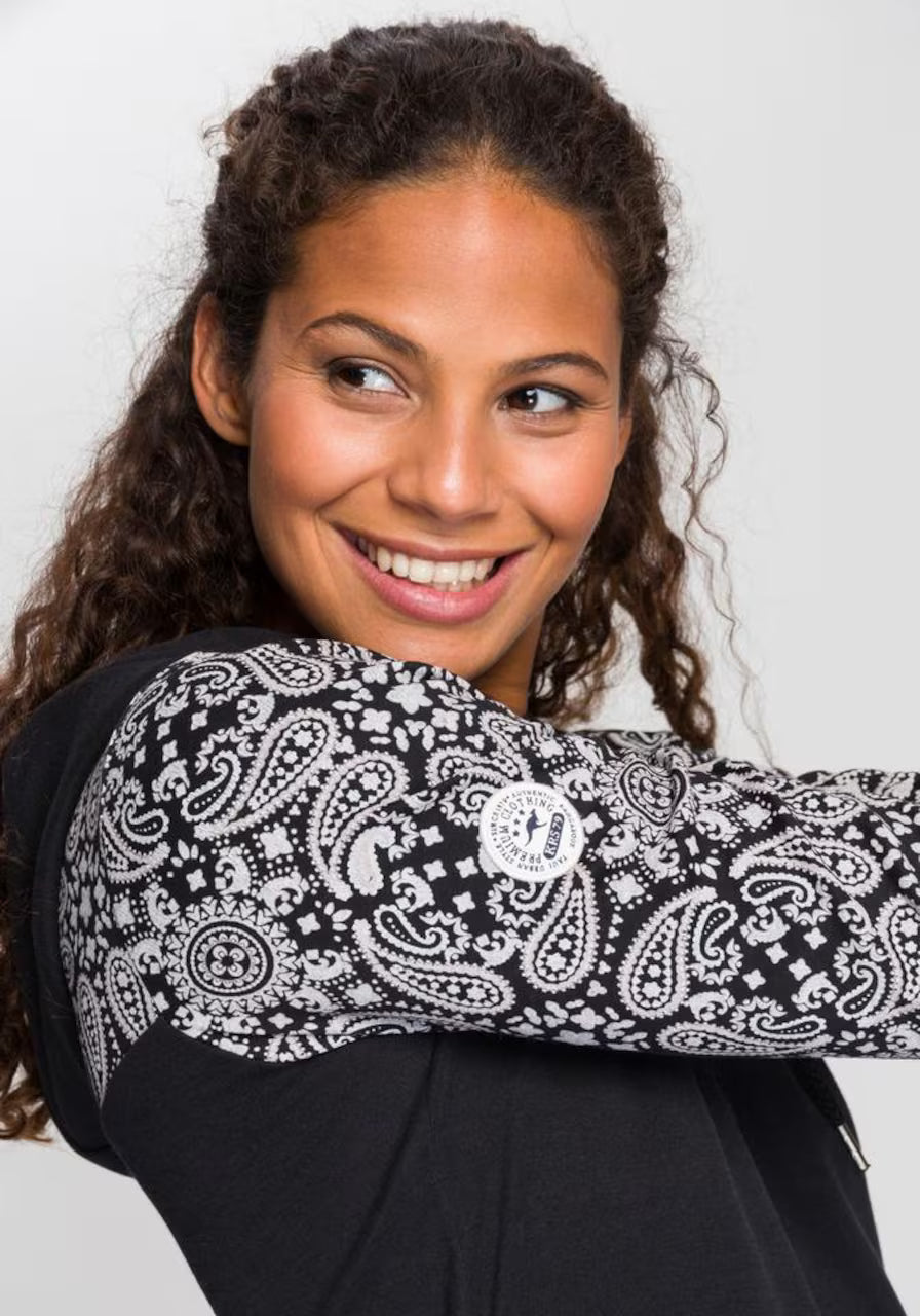 Sukienka dresowa KangaROOS w kolorze czarnym